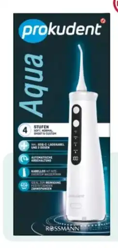 Rossmann Prokudent Aqua Munddusche Angebot