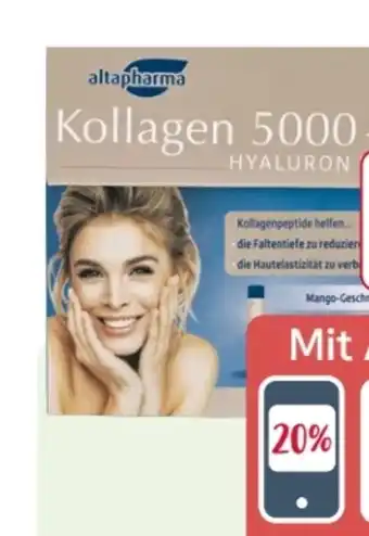 Rossmann Altapharma Kollagen 5000 + Hyaluron 100 Angebot