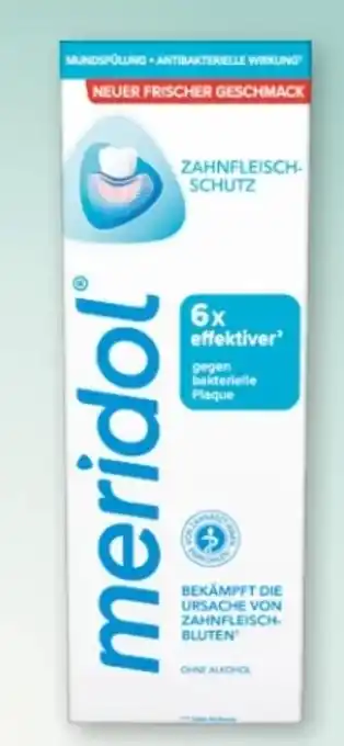 Rossmann Meridol Mundspülung Zahnfleischschutz Angebot