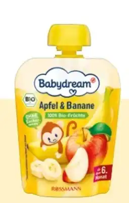 Rossmann Babydream Bio Quetschbeutel Angebot