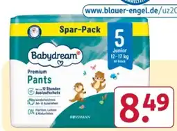 Rossmann Babydream Premium Pants Spar-Pack Angebot