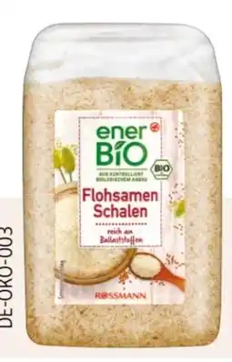 Rossmann enerBiO Flohsamen Schalen Angebot