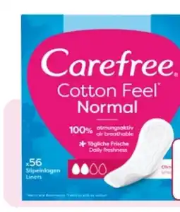 Rossmann Carefree Cotton Feel Normal Slipeinlagen Angebot
