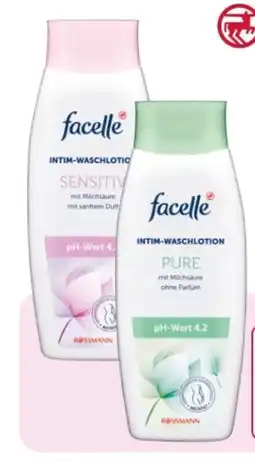 Rossmann Facelle Intimwaschlotion Sensitive Angebot
