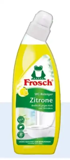 Rossmann Frosch Zitronen WC-Reiniger Angebot