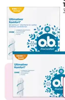 Rossmann O.B. ProComfort Tampons Normal Angebot