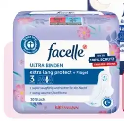 Rossmann Facelle Ultra-Binden Angebot