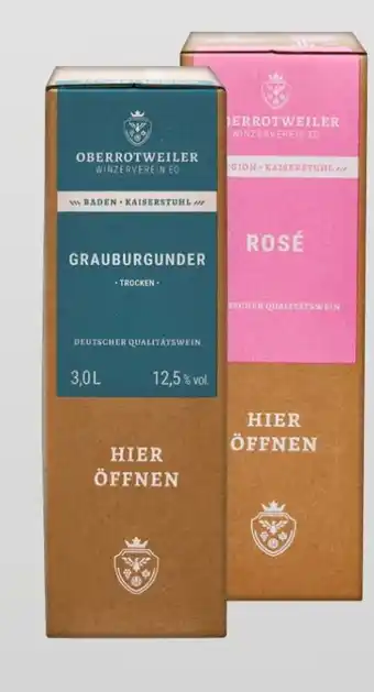 Rossmann Kaiserstühler Winzerverein Oberrotweil Oberrotweiler Grauburgunder Angebot