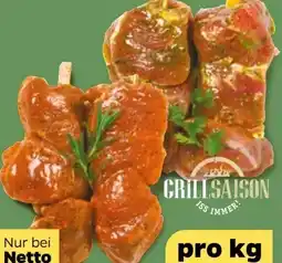 NETTO Grillsaison Iss immer! Schweinefiletspieße Angebot