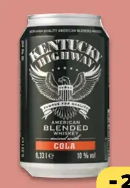 NETTO Kentucky Highway American Blended Whiskey & Cola Angebot