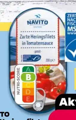 NETTO Navito Heringsfilets in Tomatensauce Angebot