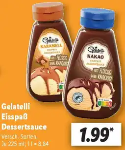 Lidl Gelatelli Eisspaß Dessertsauce Angebot