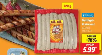 Lidl Geflügel Bratwurst Angebot