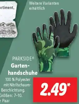 Lidl PARKSIDE Gartenhandschuhe Angebot