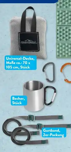 Aldi Süd Adventuridge Trekking Ausrüstung Angebot