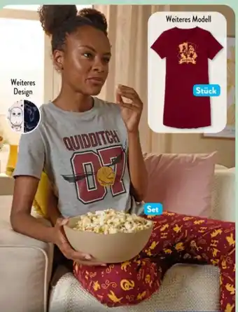 Aldi Süd Damen Harry-Potter Nachtwäsche Angebot