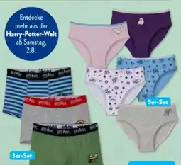 Aldi Süd Kinder Unterwäsche Harry Potter Angebot