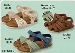 Aldi Süd Lily & Dan Kinder Sandalen Angebot