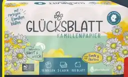Aldi Süd Glücksblatt Kamillen-Toilettenpapier Angebot