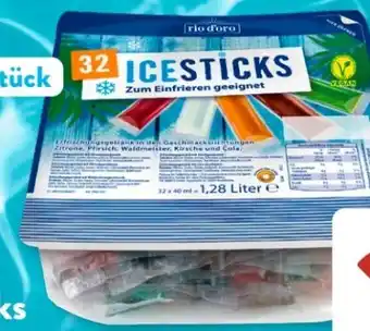 Aldi Süd rio d'oro Ice Sticks Vegan Angebot