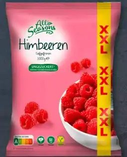 Aldi Süd All Seasons Himbeeren Vegan XXL Angebot