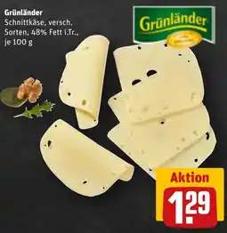 REWE Grünländer Angebot