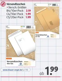Rossmann Versandtaschen Angebot