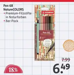 Rossmann Stabilo pen 68 naturecolors Angebot