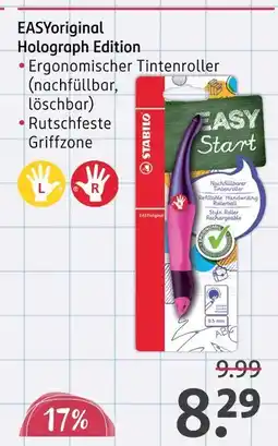 Rossmann Stabilo easyoriginal holograph edition Angebot