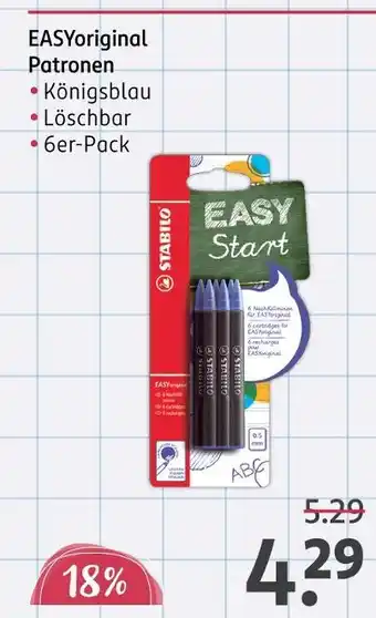 Rossmann Stabilo easyoriginal patronen Angebot