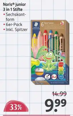 Rossmann Staedtler noris junior 3 in 1 stifte Angebot