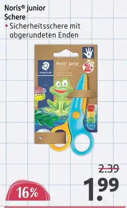 Rossmann Noris junior schere Angebot