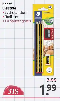 Rossmann Noris bleistifte Angebot