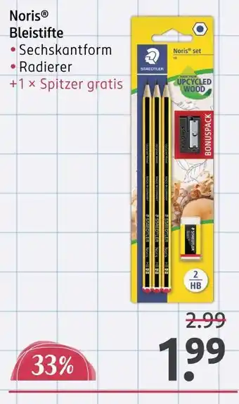 Rossmann Noris bleistifte Angebot