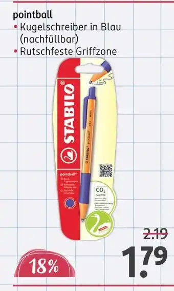 Rossmann Stabilo pointball Angebot