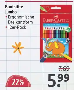 Rossmann Faber-castell buntstifte jumbo Angebot