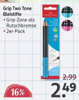 Rossmann Faber-castell grip two tone bleistifte Angebot