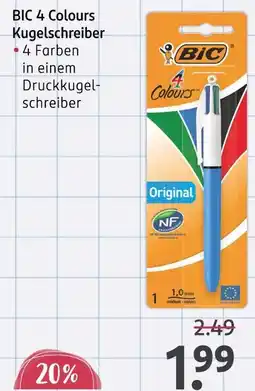 Rossmann Bic 4 colours kugelschreiber Angebot