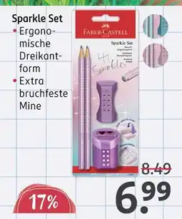 Rossmann Faber-castell sparkle set Angebot