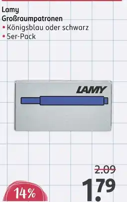 Rossmann Lamy großraumpatronen Angebot