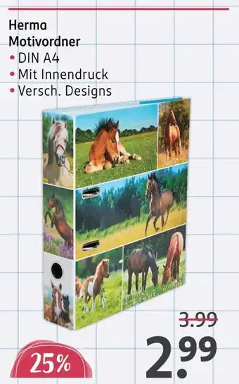 Rossmann Herma motivordner Angebot