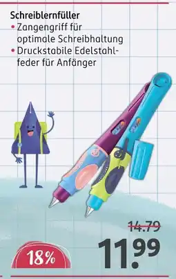 Rossmann Schreiblernfüller Angebot