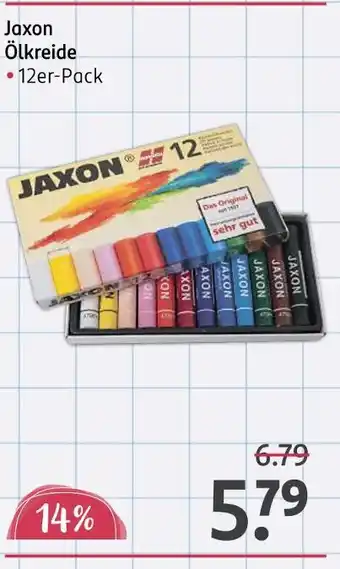 Rossmann Jaxon ölkreide Angebot