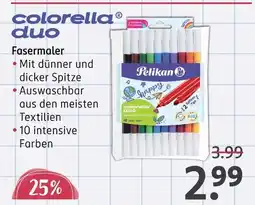 Rossmann Pelikan colorella duo fasermaler Angebot