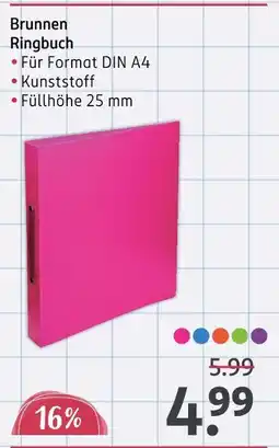 Rossmann Brunnen ringbuch Angebot