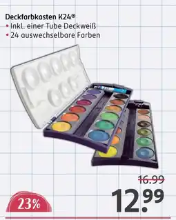 Rossmann Deckfarbkasten k24 Angebot