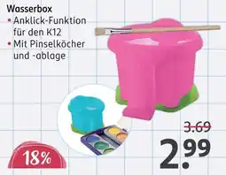 Rossmann Wasserbox Angebot