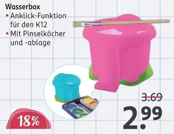 Rossmann Wasserbox Angebot