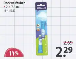 Rossmann Pelikan deckweißtuben Angebot
