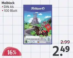 Rossmann Pelikan malblock Angebot